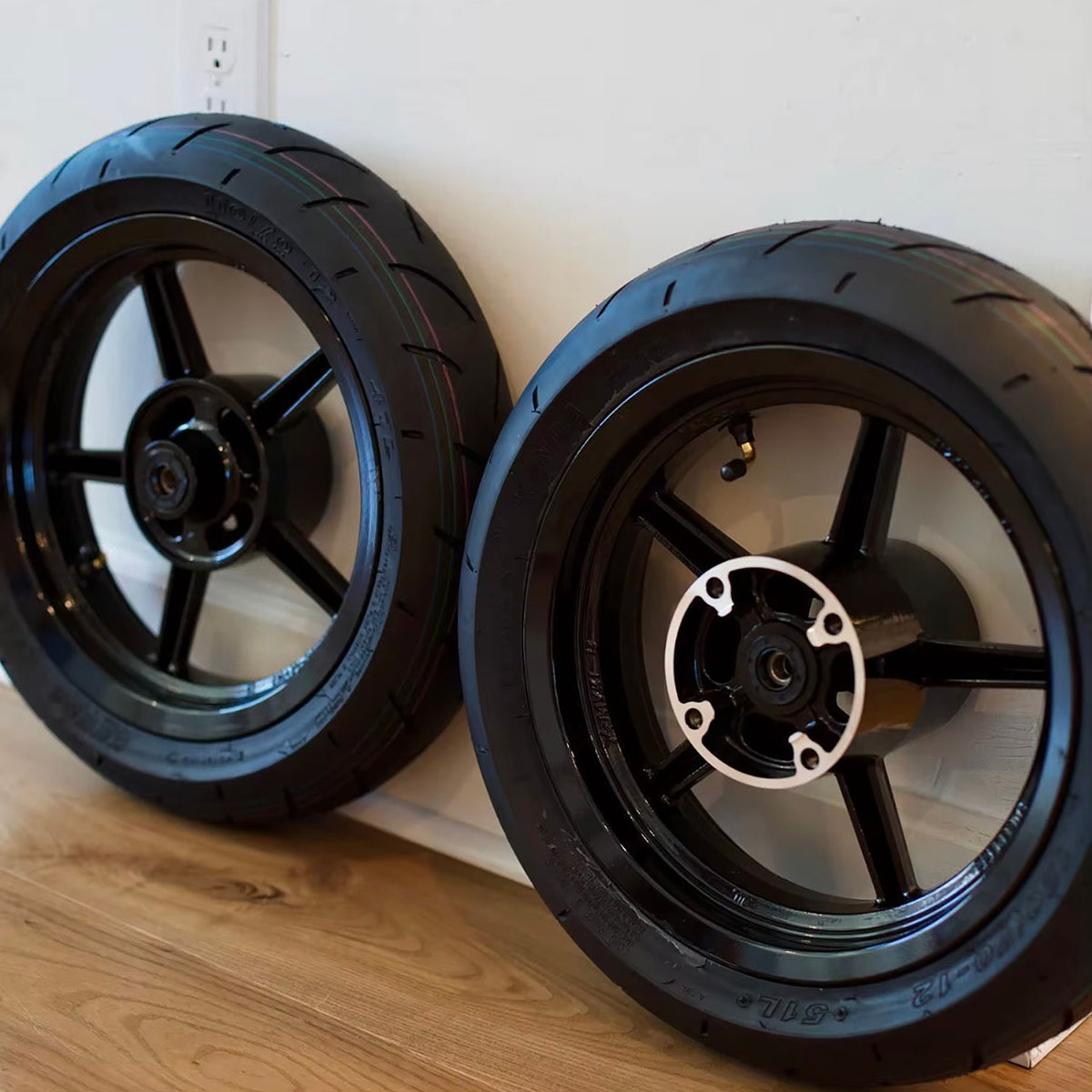 12” Kenda Curve Supermoto Wheel Set for Tuttio & Yozma Rotor And Sprocket