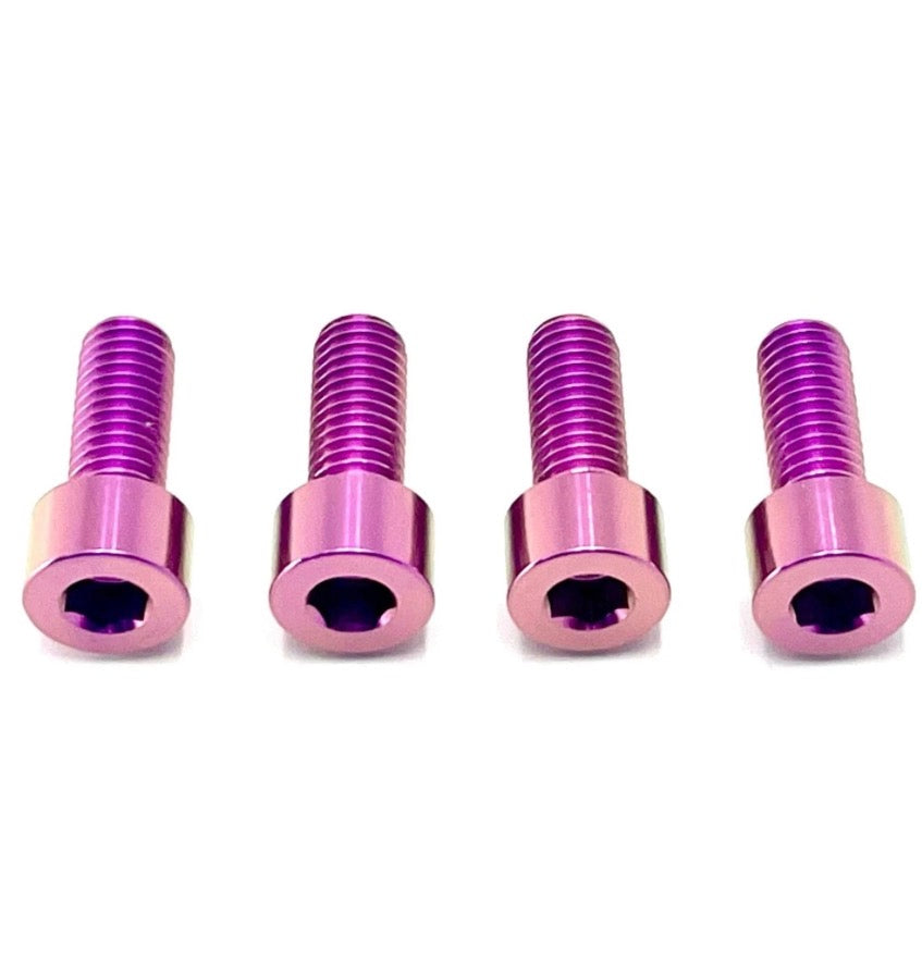 Tuttio and Yozma Triple Clamp Titanium Bolts (set of 4)