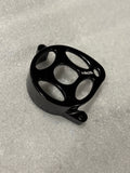 Surron Ultra Bee Metal Motor Cover | CNC Upgrade Replacement (Black & Chrome) Forged Racing