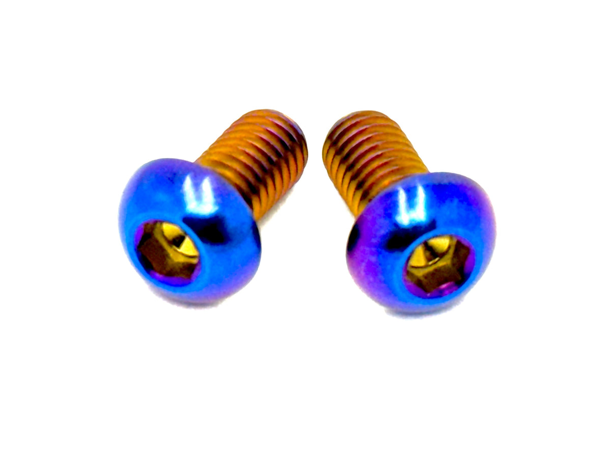 Titanium Chain Guard Bolts (2 pcs) — Talaria