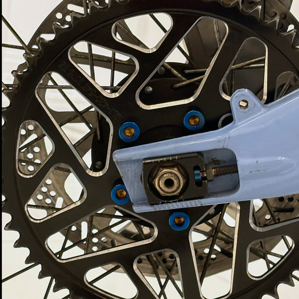 All Emoto Sprocket Titanium Bolts