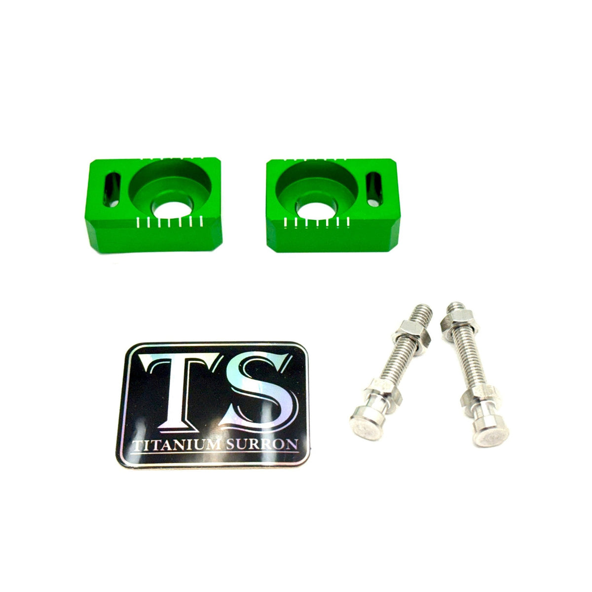 Axle Block / Chain Tensioner — E-Moto