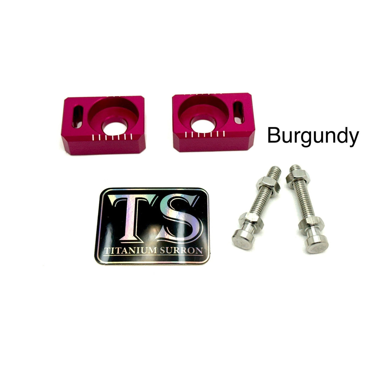Axle Block / Chain Tensioner — E-Moto