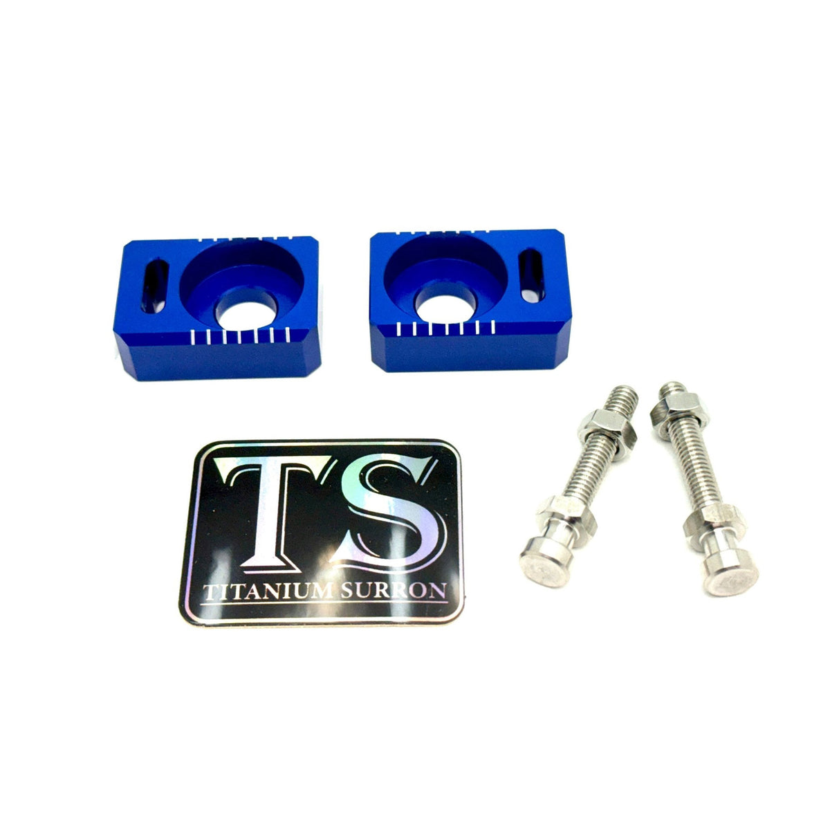 Axle Block / Chain Tensioner — E-Moto