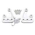 Chrome Peg Mounts + Peg Bracket