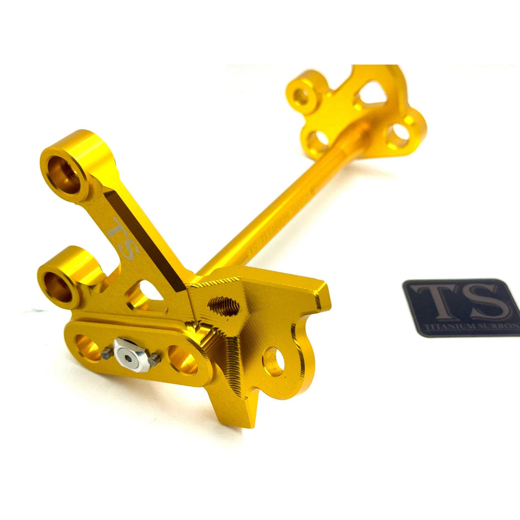 CNC Aluminum Footpeg Bracket Assembly  Surron LBX / Segway X160 X260 Titanium Surron