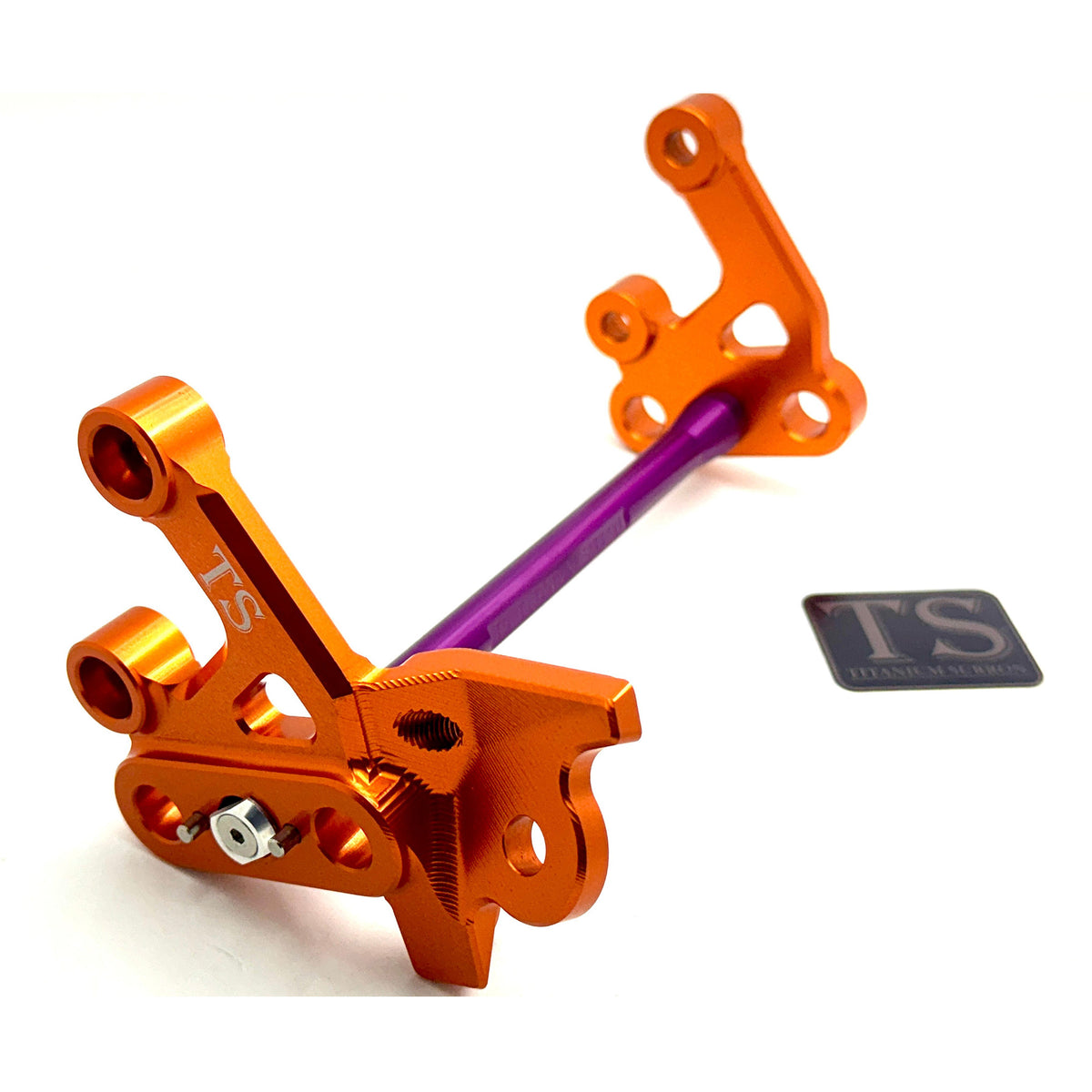 CNC Aluminum Footpeg Bracket Assembly  Surron LBX / Segway X160 X260 Titanium Surron