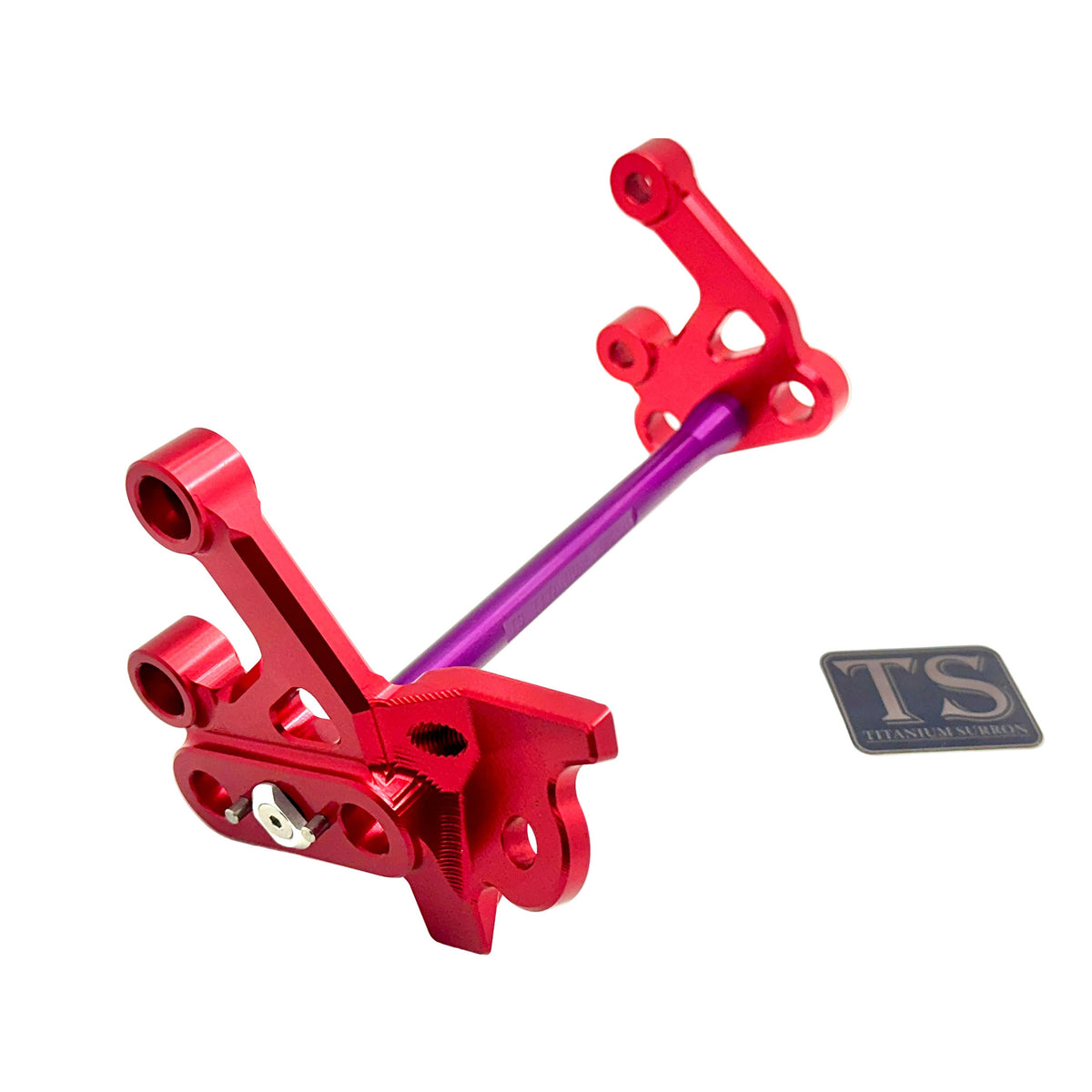 CNC Aluminum Footpeg Bracket Assembly  Surron LBX / Segway X160 X260 Titanium Surron