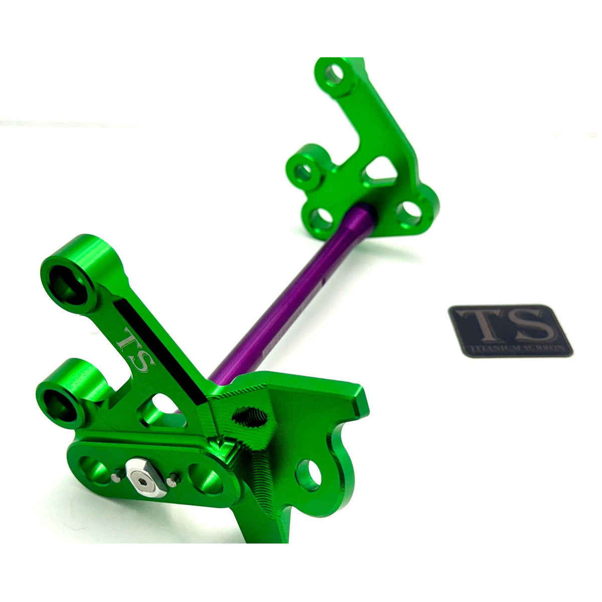 CNC Aluminum Footpeg Bracket Assembly  Surron LBX / Segway X160 X260 Titanium Surron