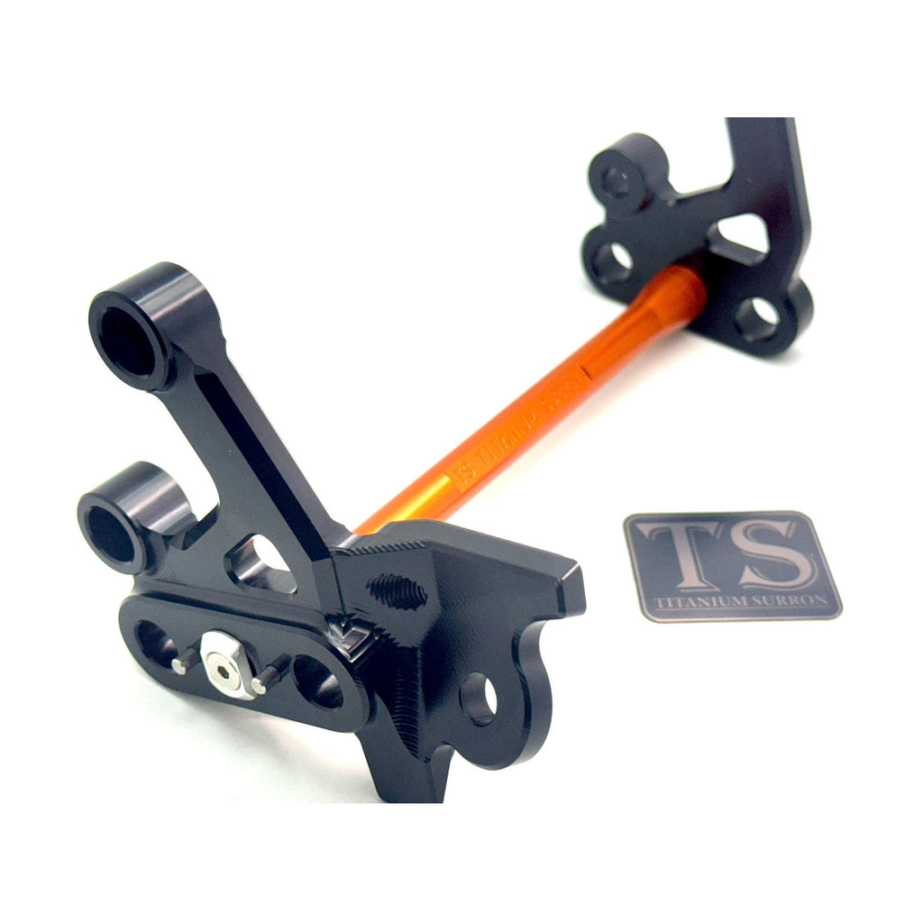 CNC Aluminum Footpeg Bracket Assembly  Surron LBX / Segway X160 X260 Titanium Surron
