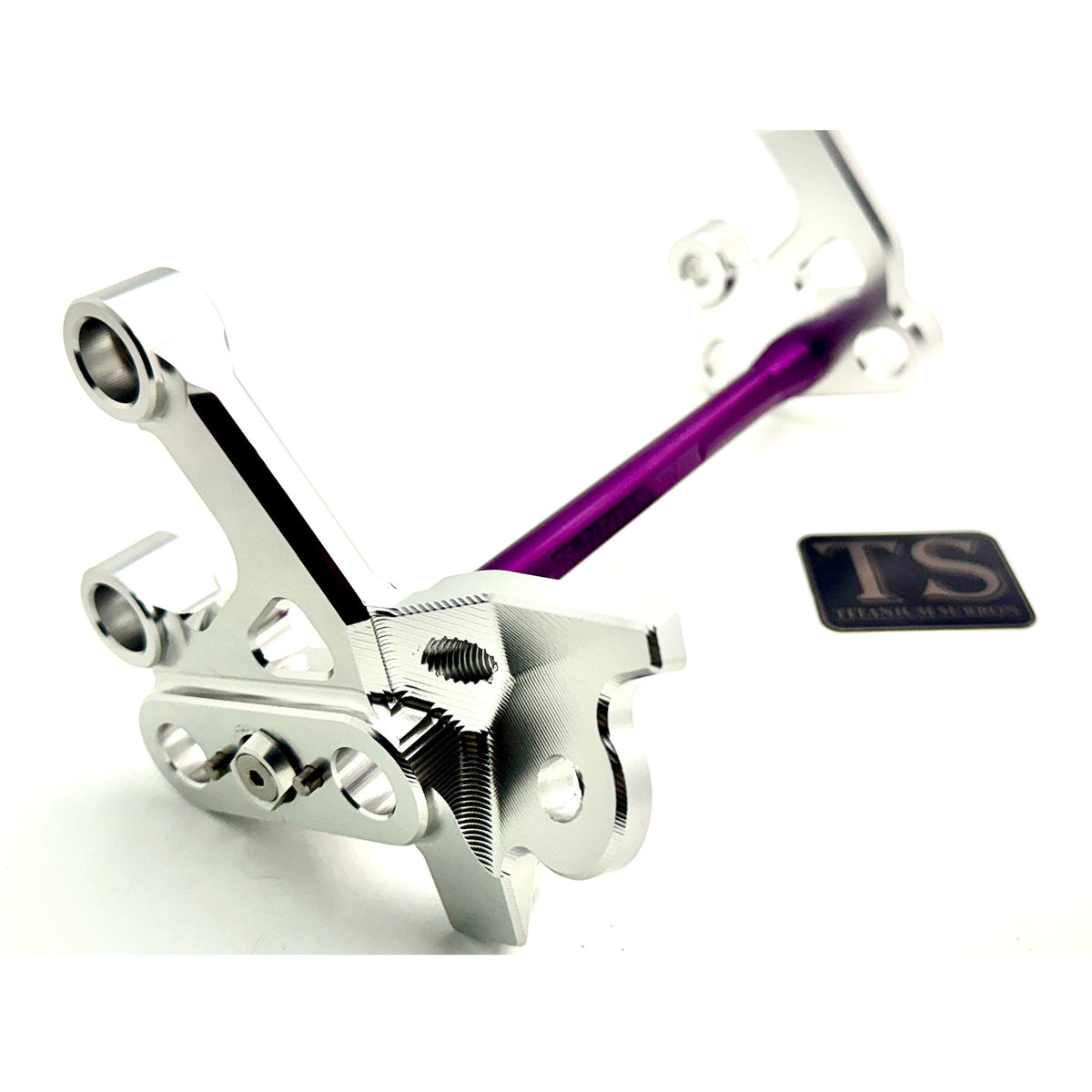 CNC Aluminum Footpeg Bracket Assembly  Surron LBX / Segway X160 X260 Titanium Surron