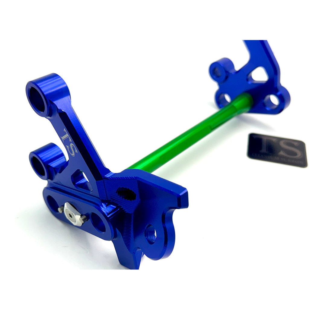 CNC Aluminum Footpeg Bracket Assembly  Surron LBX / Segway X160 X260 Titanium Surron