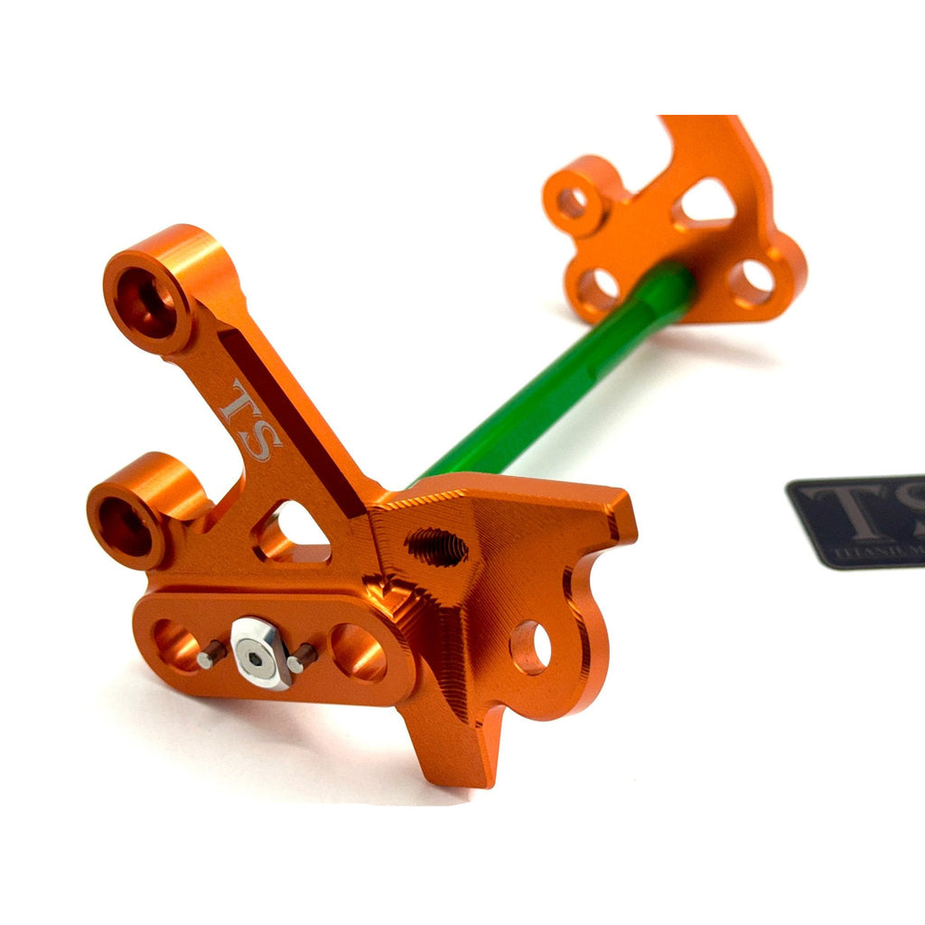 CNC Aluminum Footpeg Bracket Assembly  Surron LBX / Segway X160 X260 Titanium Surron