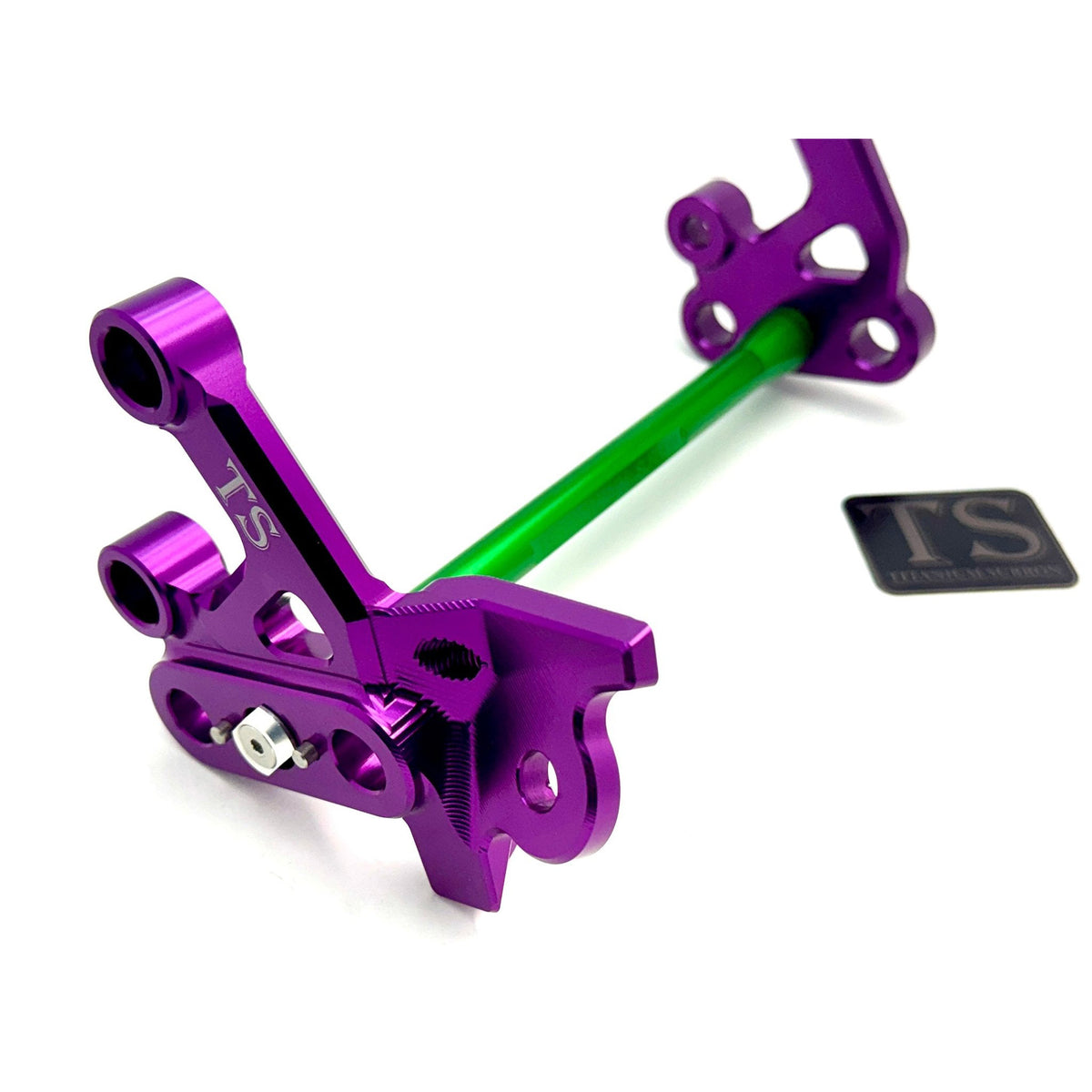 CNC Aluminum Footpeg Bracket Assembly  Surron LBX / Segway X160 X260 Titanium Surron