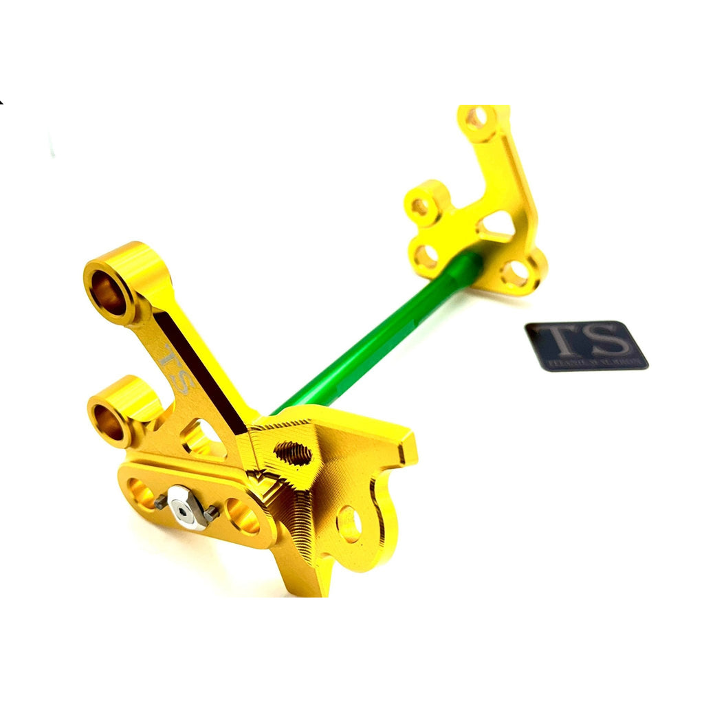 CNC Aluminum Footpeg Bracket Assembly  Surron LBX / Segway X160 X260 Titanium Surron