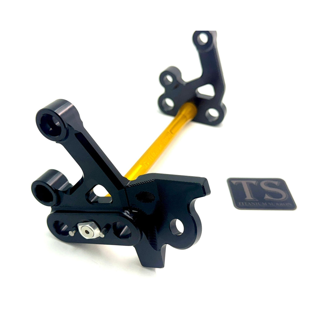CNC Aluminum Footpeg Bracket Assembly  Surron LBX / Segway X160 X260 Titanium Surron