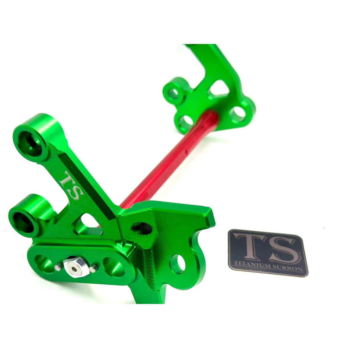 CNC Aluminum Footpeg Bracket Assembly  Surron LBX / Segway X160 X260 Titanium Surron