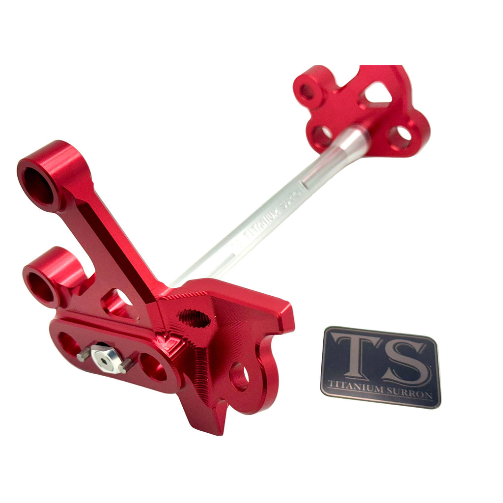 CNC Aluminum Footpeg Bracket Assembly  Surron LBX / Segway X160 X260 Titanium Surron