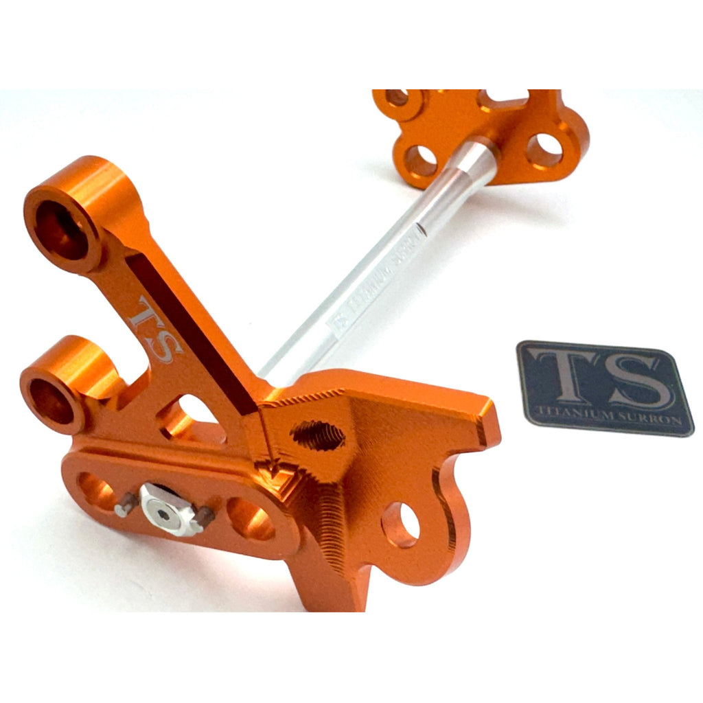 CNC Aluminum Footpeg Bracket Assembly  Surron LBX / Segway X160 X260 Titanium Surron