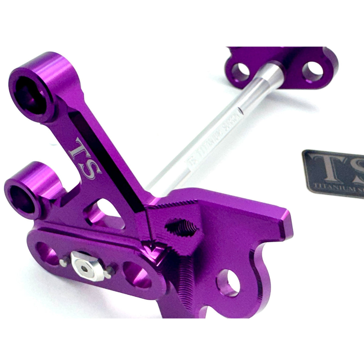CNC Aluminum Footpeg Bracket Assembly  Surron LBX / Segway X160 X260 Titanium Surron