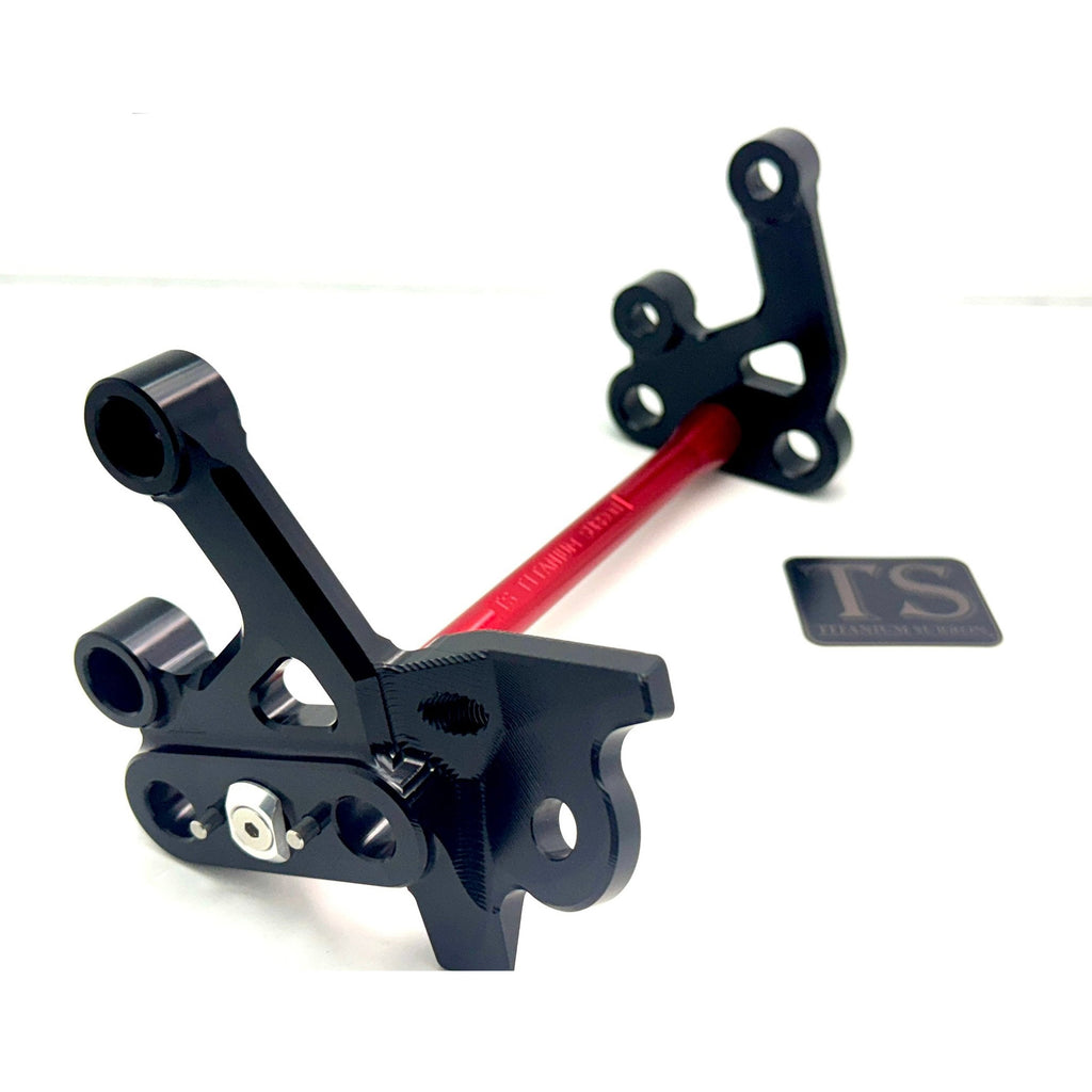 CNC Aluminum Footpeg Bracket Assembly  Surron LBX / Segway X160 X260 Titanium Surron