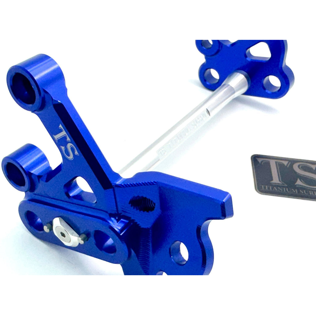 CNC Aluminum Footpeg Bracket Assembly  Surron LBX / Segway X160 X260 Titanium Surron