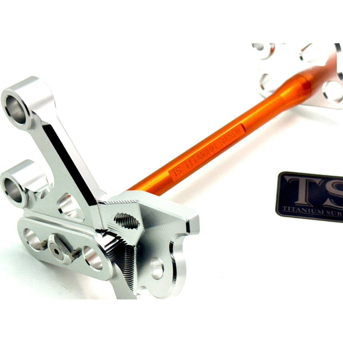 CNC Aluminum Footpeg Bracket Assembly  Surron LBX / Segway X160 X260 Titanium Surron