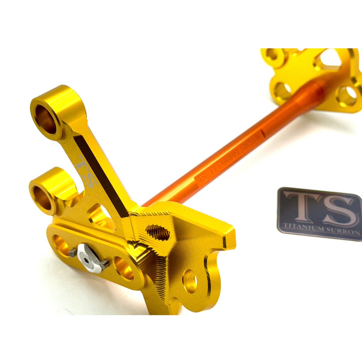 CNC Aluminum Footpeg Bracket Assembly  Surron LBX / Segway X160 X260 Titanium Surron
