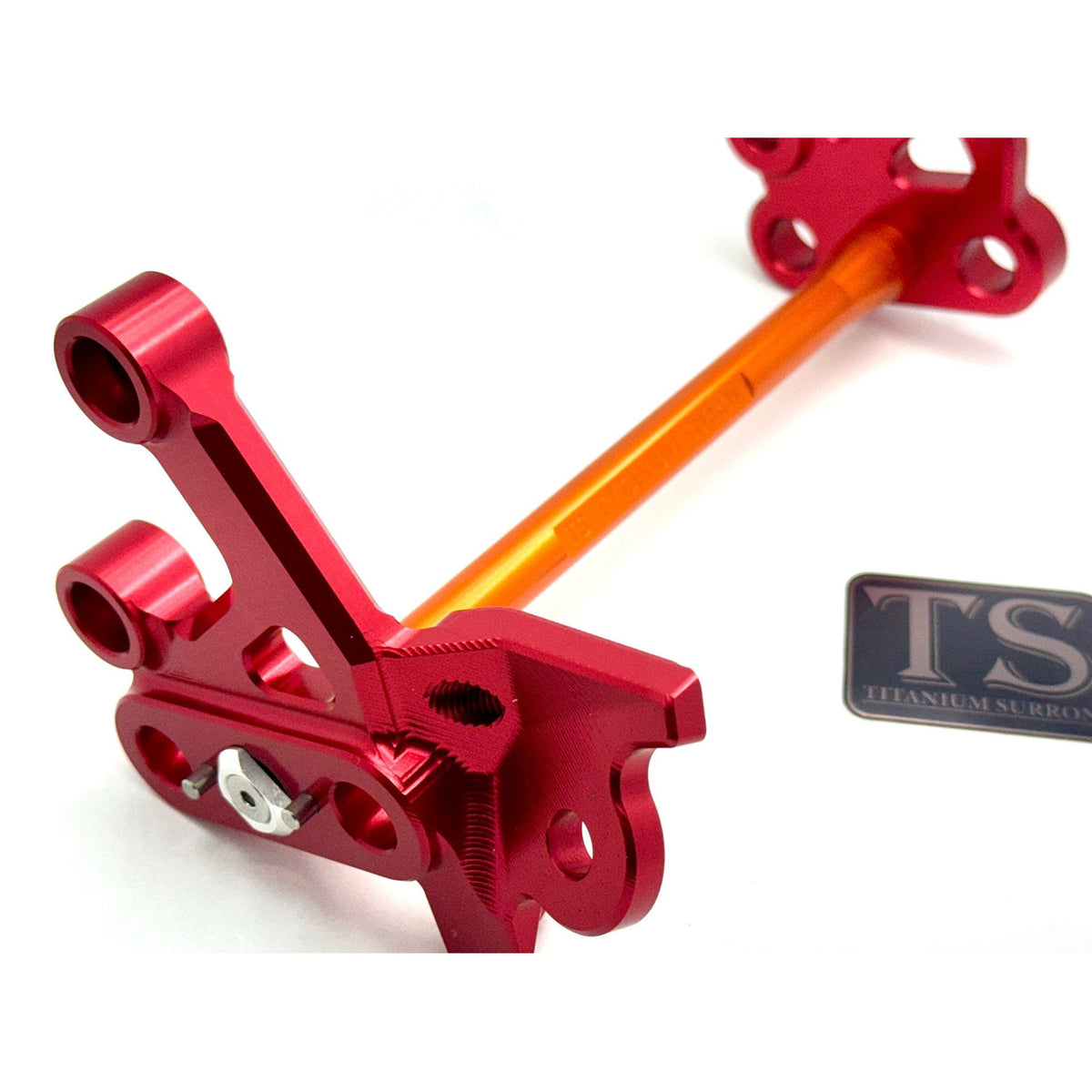 CNC Aluminum Footpeg Bracket Assembly  Surron LBX / Segway X160 X260 Titanium Surron