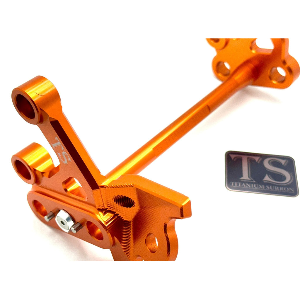 CNC Aluminum Footpeg Bracket Assembly  Surron LBX / Segway X160 X260 Titanium Surron