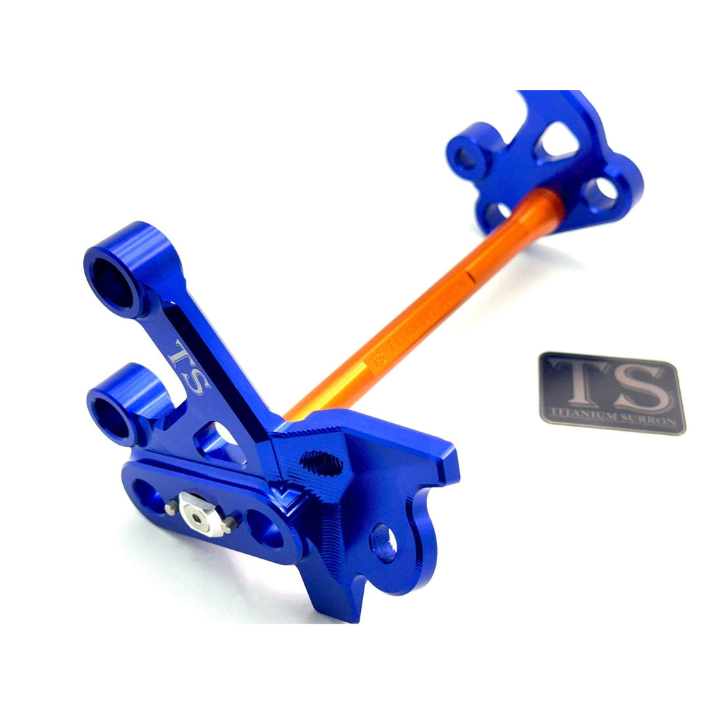 CNC Aluminum Footpeg Bracket Assembly  Surron LBX / Segway X160 X260 Titanium Surron