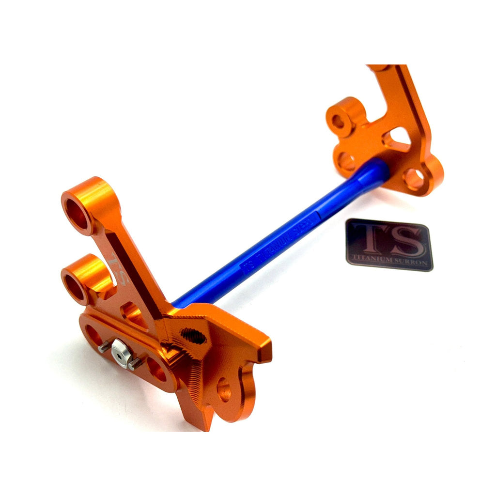 CNC Aluminum Footpeg Bracket Assembly  Surron LBX / Segway X160 X260 Titanium Surron