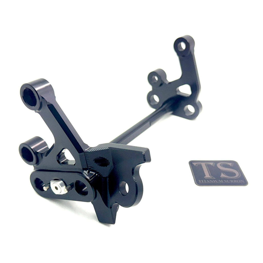 CNC Aluminum Footpeg Bracket Assembly  Surron LBX / Segway X160 X260 Titanium Surron