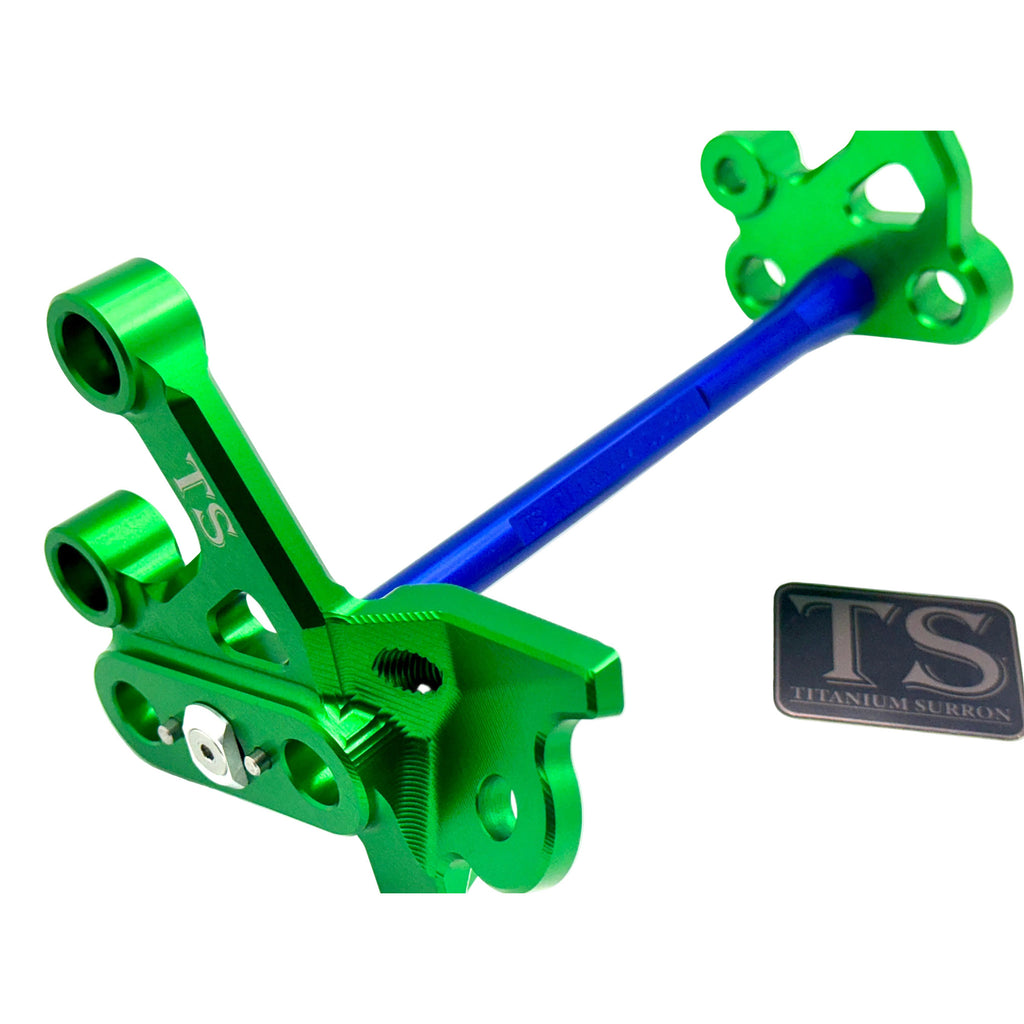 CNC Aluminum Footpeg Bracket Assembly  Surron LBX / Segway X160 X260 Titanium Surron