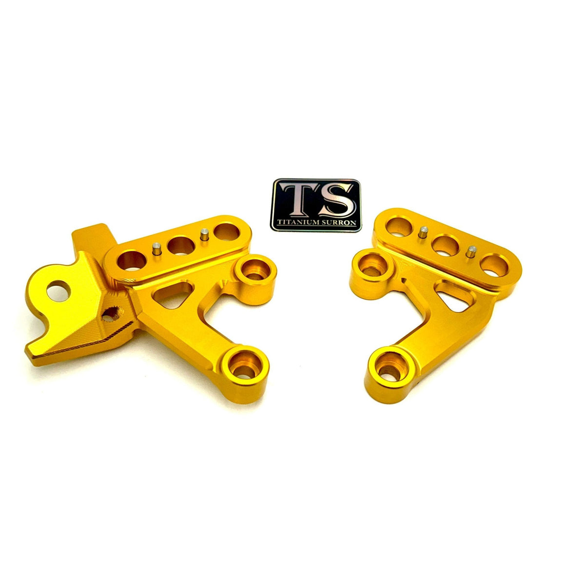 CNC Aluminum Footpeg Bracket — E-Moto Titanium Surron