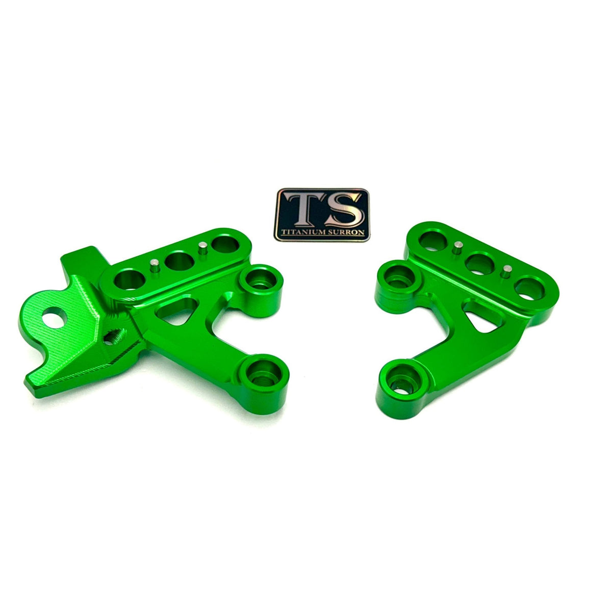 CNC Aluminum Footpeg Bracket — E-Moto Titanium Surron