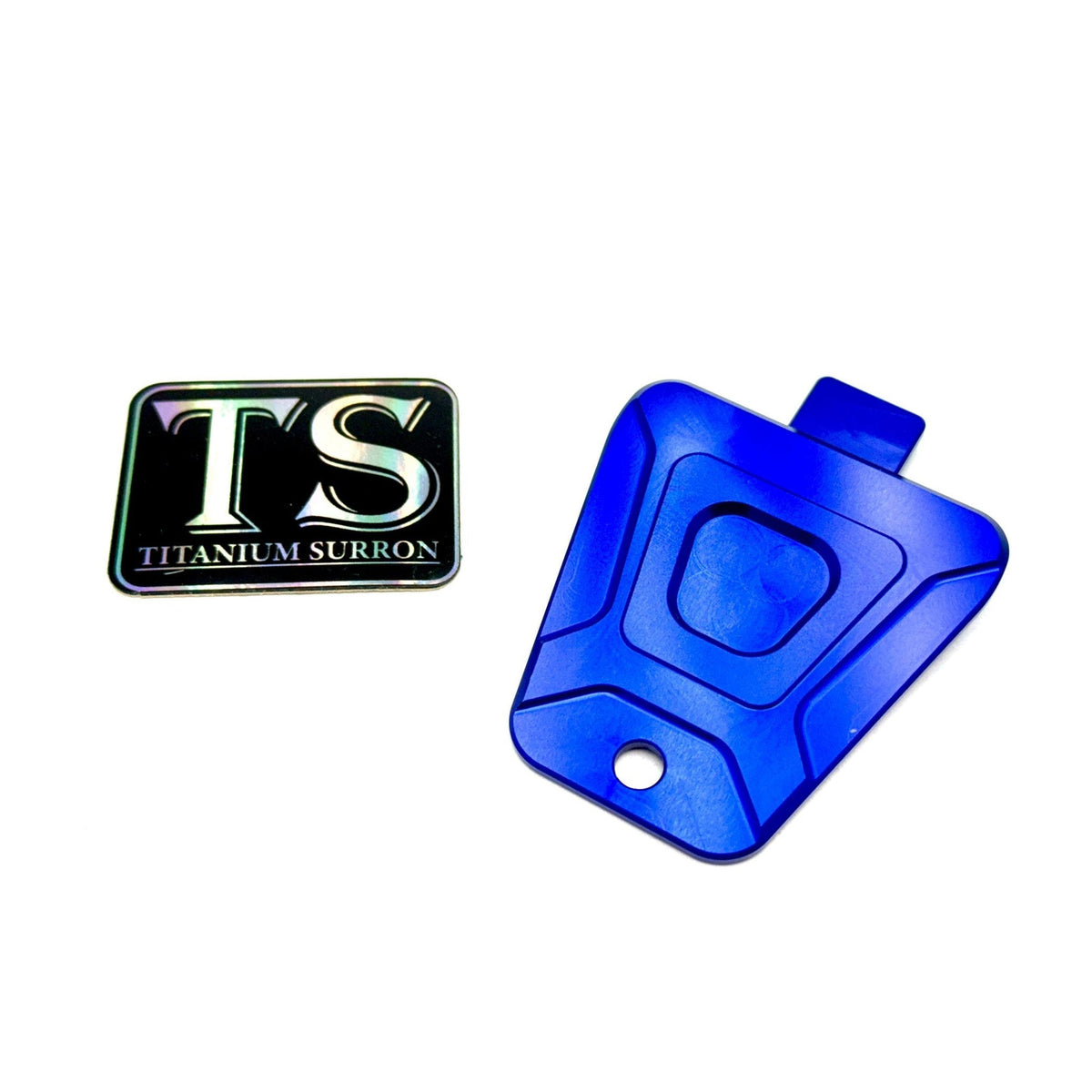 CNC Aluminum Horn Delete Cover — E-Ride Pro & Surron
