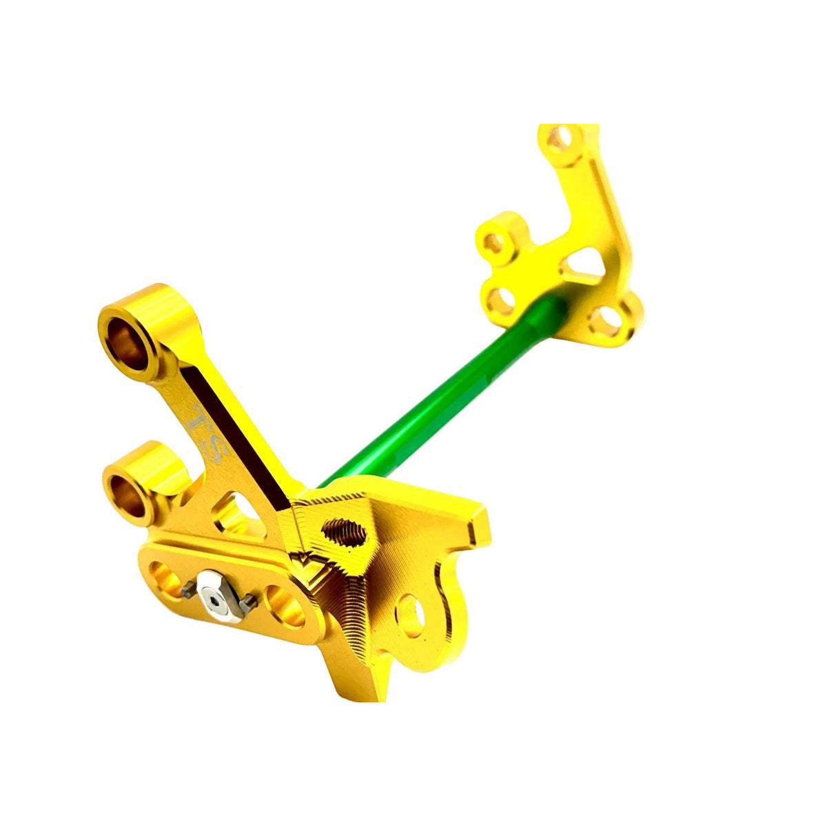 Custom CNC Aluminum Footpeg Bracket Assembly E-Ride Pro Titanium Surron