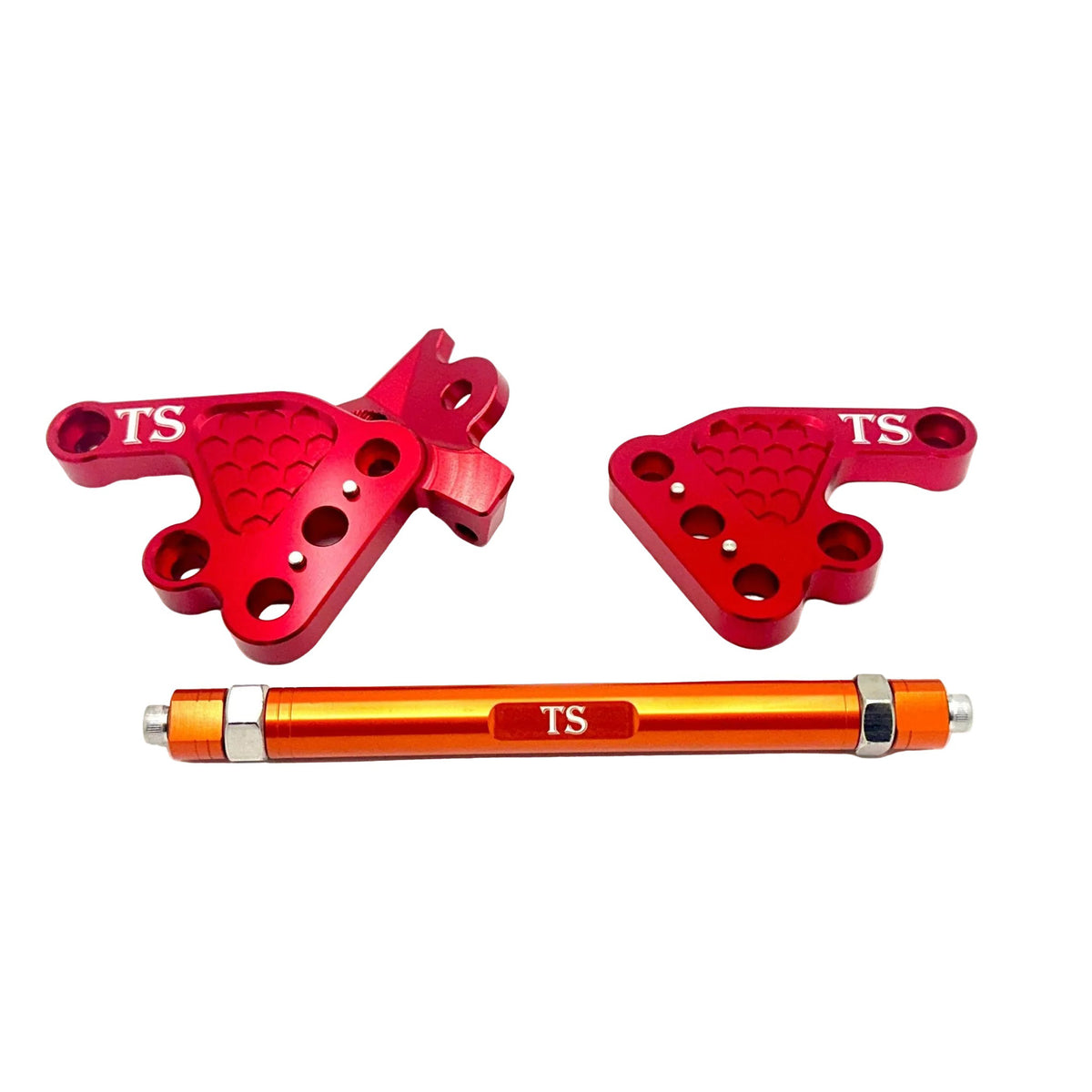 Custom CNC Aluminum Footpeg Bracket Assembly Talaria MX3, MX4 Titanium Surron