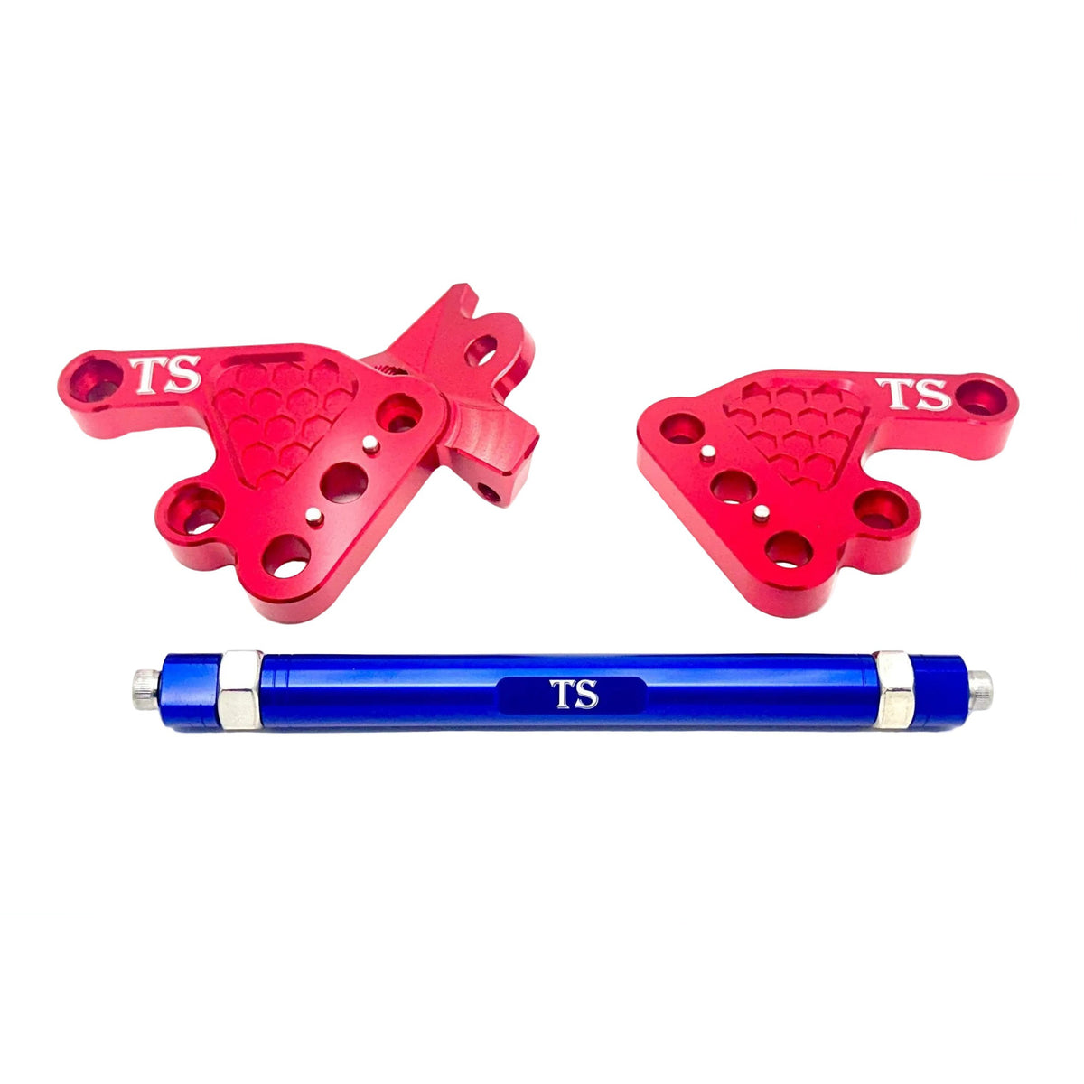 Custom CNC Aluminum Footpeg Bracket Assembly Talaria MX3, MX4 Titanium Surron