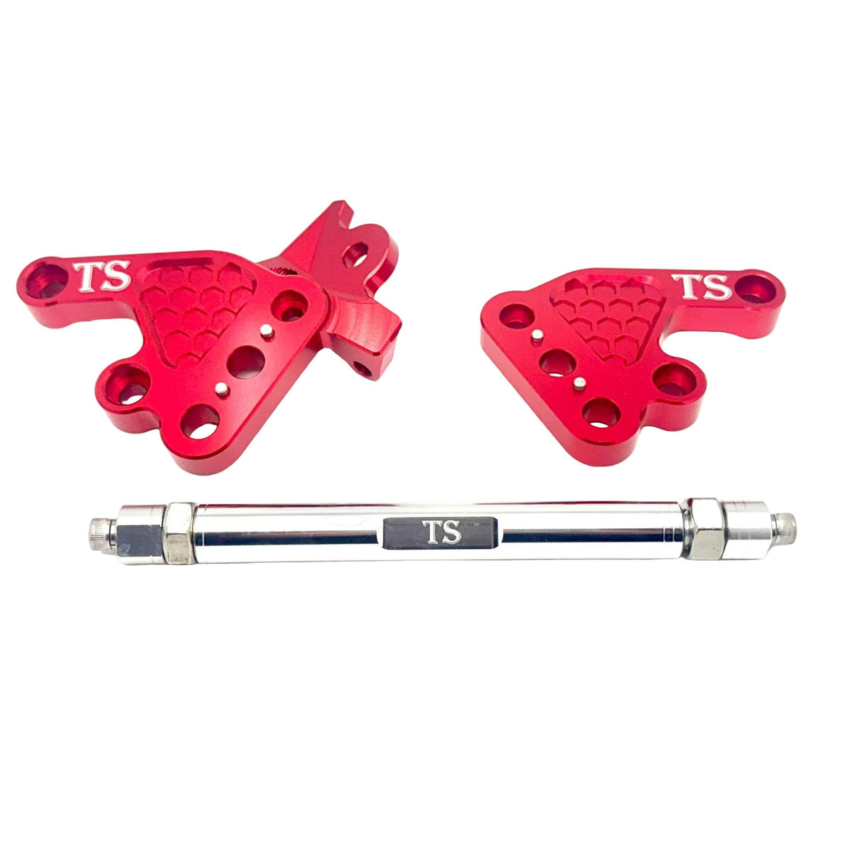 Custom CNC Aluminum Footpeg Bracket Assembly Talaria MX3, MX4 Titanium Surron