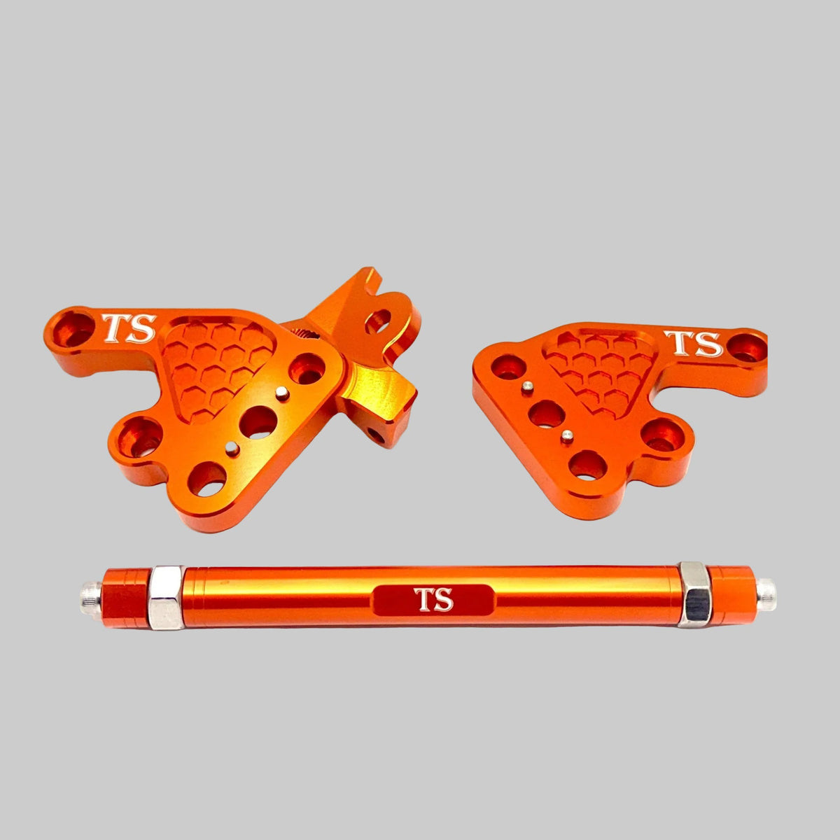 Custom CNC Aluminum Footpeg Bracket Assembly Talaria MX3, MX4 Titanium Surron