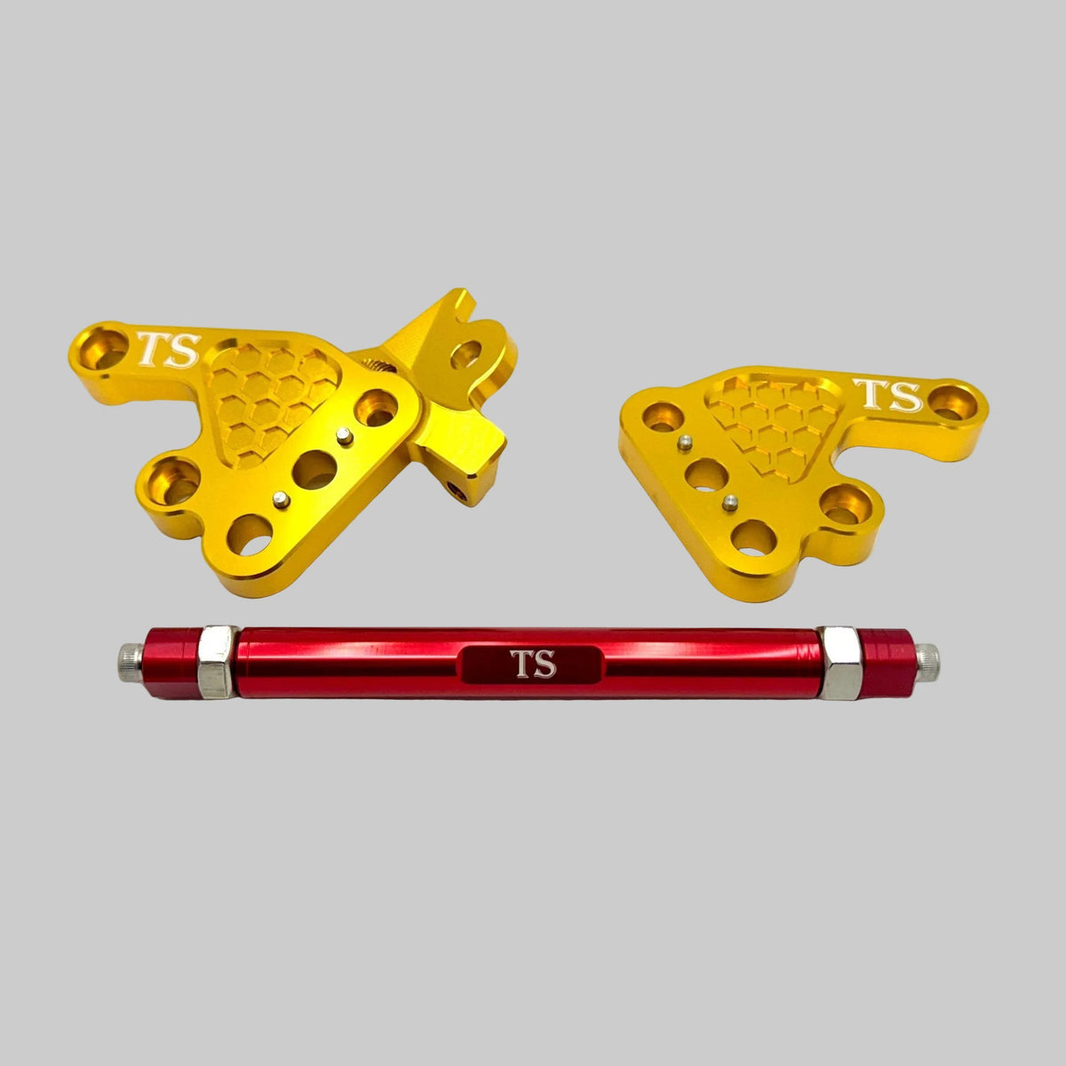 Custom CNC Aluminum Footpeg Bracket Assembly Talaria MX3, MX4 Titanium Surron