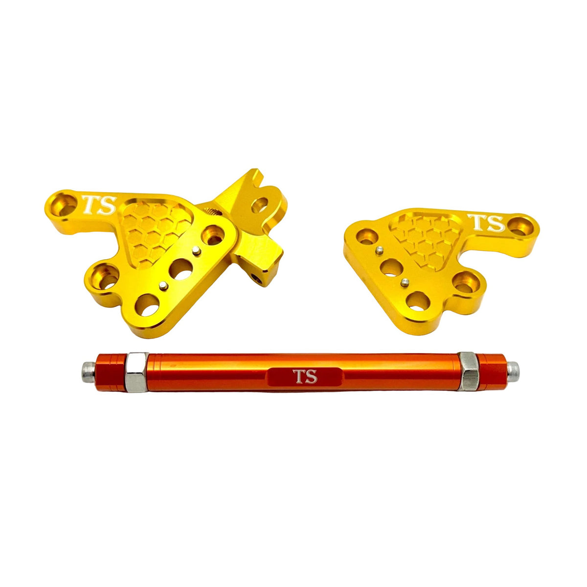 Custom CNC Aluminum Footpeg Bracket Assembly Talaria MX3, MX4 Titanium Surron