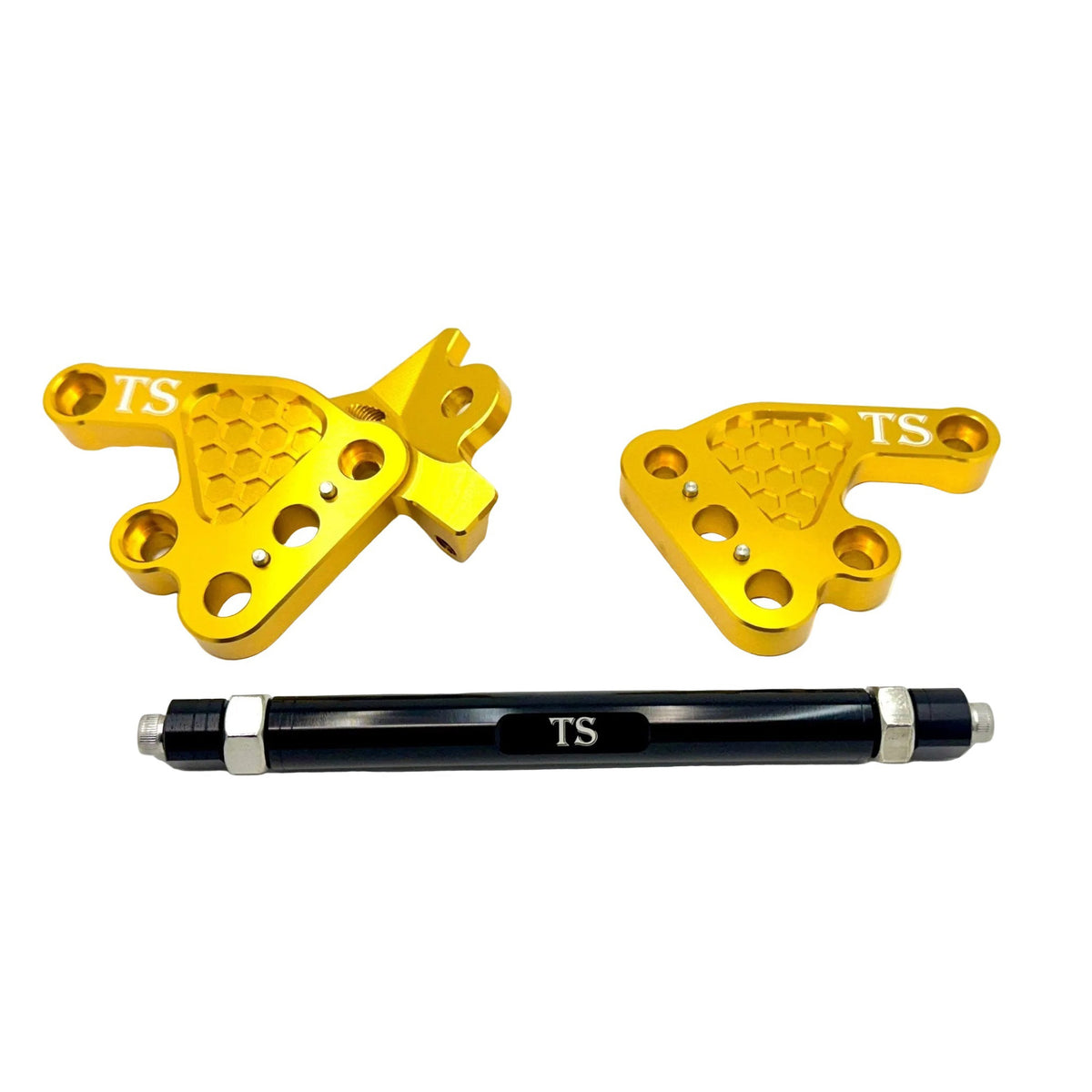 Custom CNC Aluminum Footpeg Bracket Assembly Talaria MX3, MX4 Titanium Surron