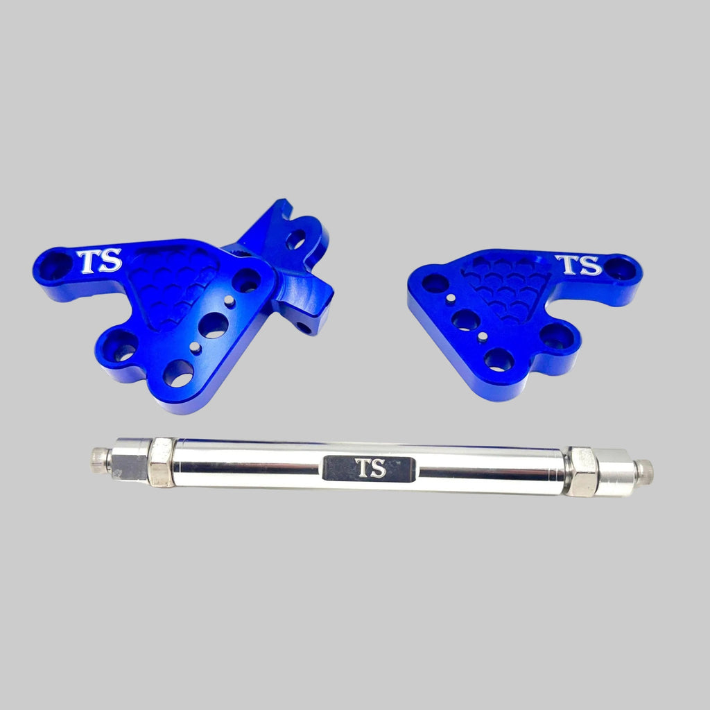Custom CNC Aluminum Footpeg Bracket Assembly Talaria MX3, MX4 Titanium Surron