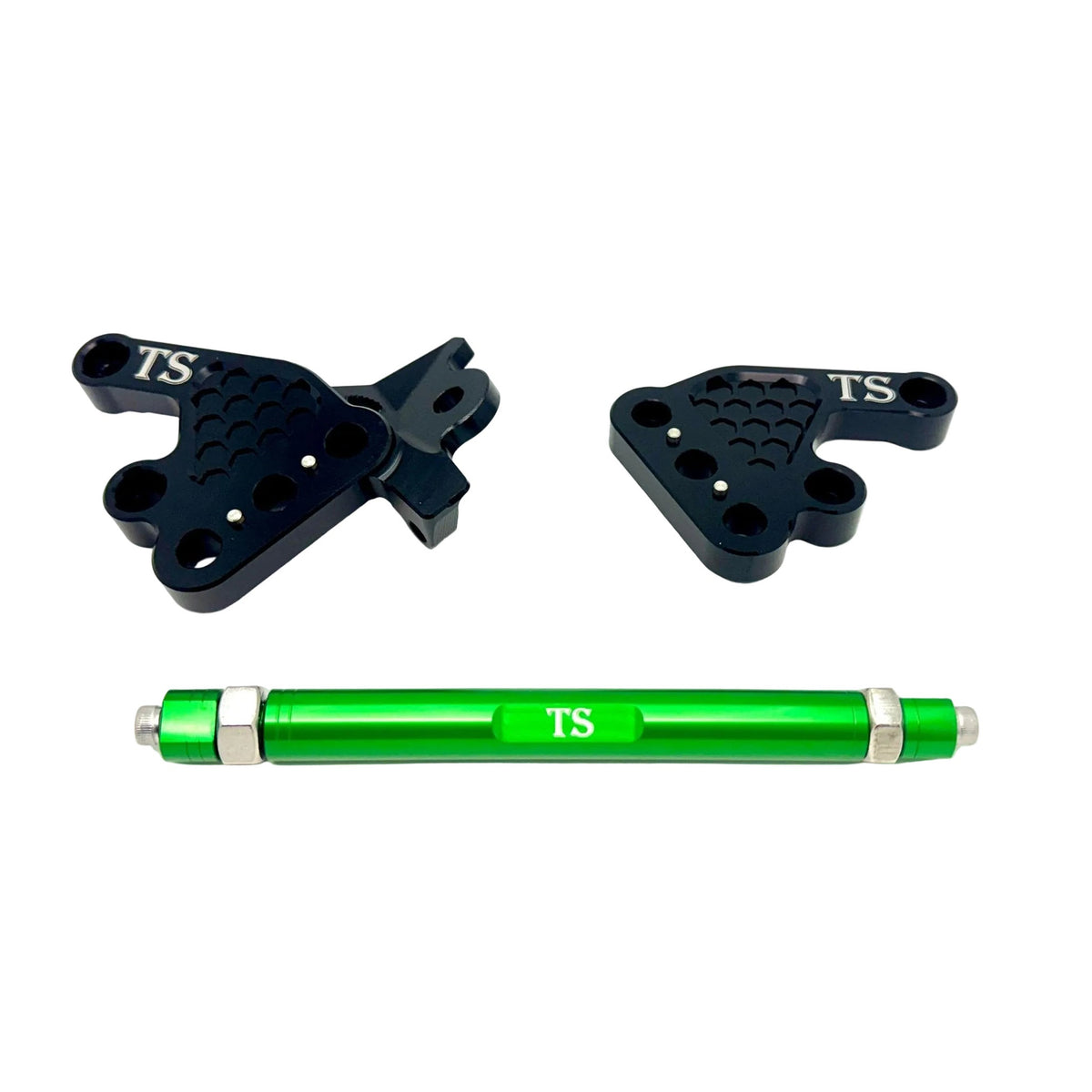 Custom CNC Aluminum Footpeg Bracket Assembly Talaria MX3, MX4 Titanium Surron