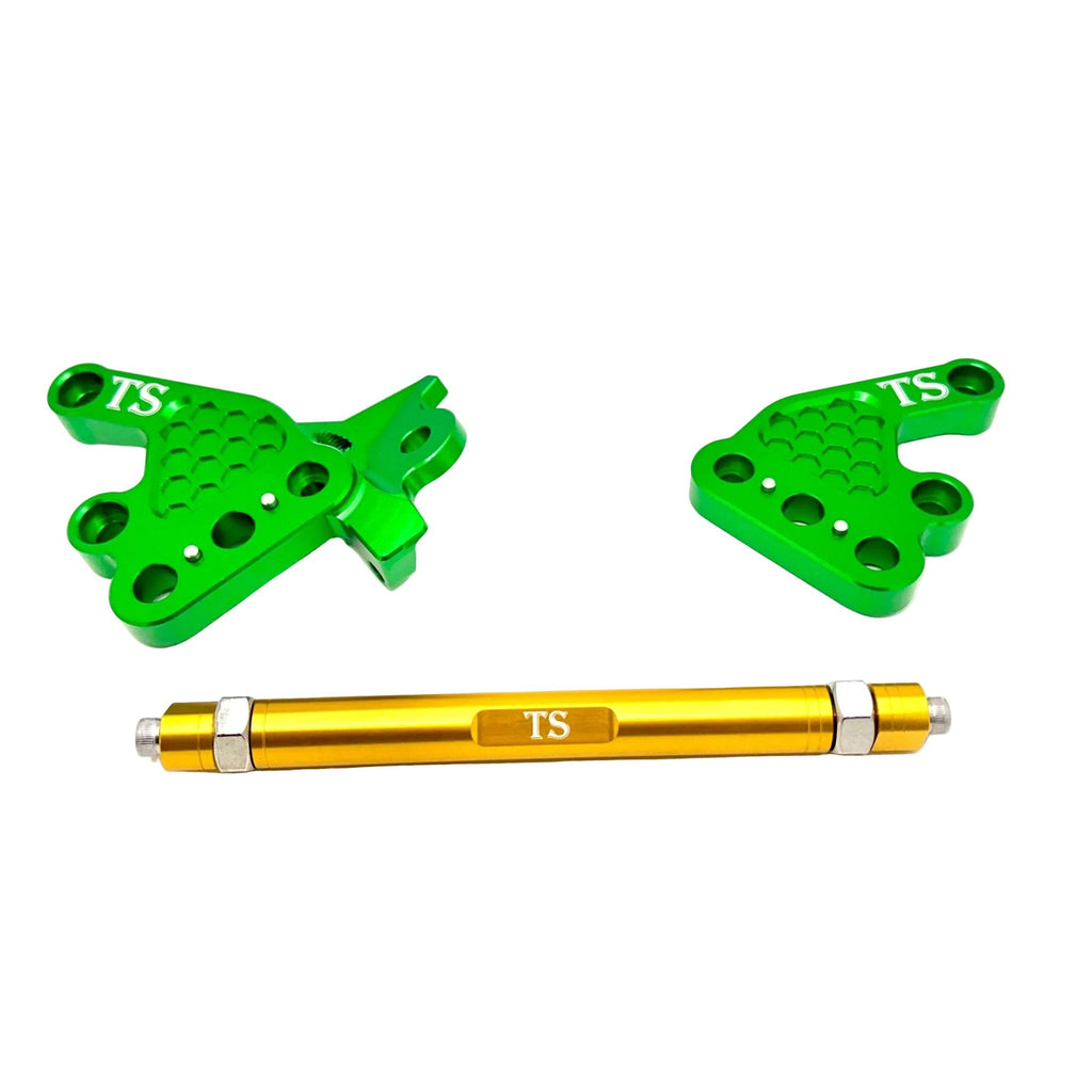 Custom CNC Aluminum Footpeg Bracket Assembly Talaria MX3, MX4 Titanium Surron