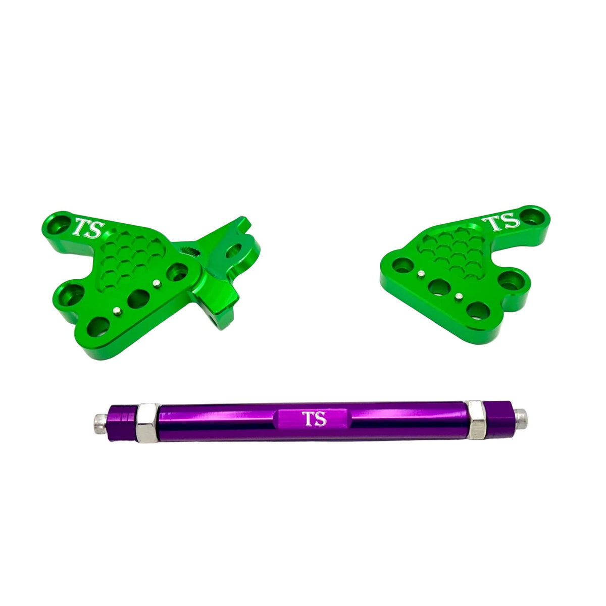 Custom CNC Aluminum Footpeg Bracket Assembly Talaria MX3, MX4 Titanium Surron