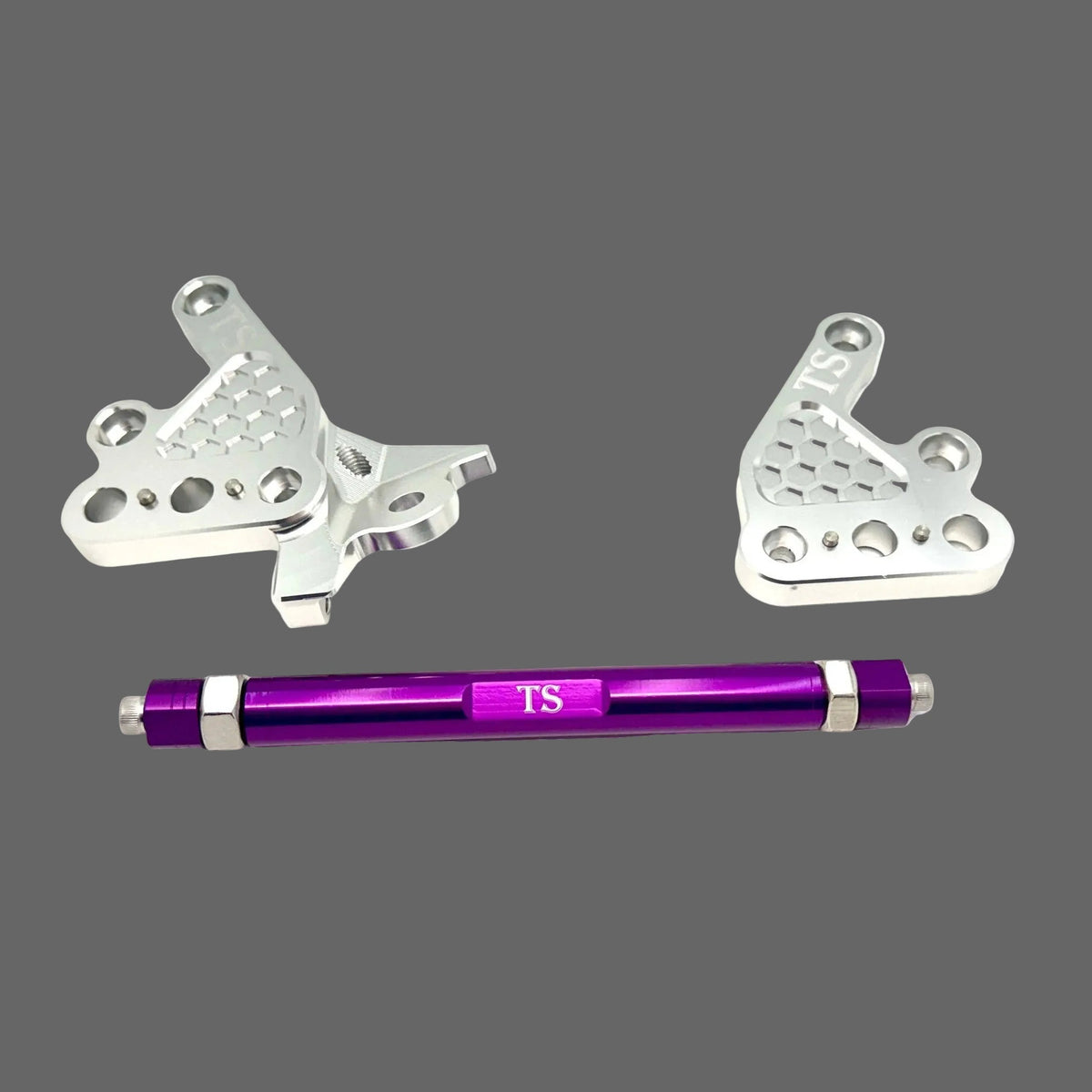 Custom CNC Aluminum Footpeg Bracket Assembly Talaria MX3, MX4 Titanium Surron